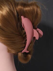 2 chiếc kẹp tóc thiết kế cá heo - Nhiều màu - Xem 2