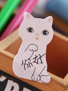 1 Máy Tính Ngẫu Nhiên In Hình Mèo Hoạt Hình Giấy Dán, Đa Năng Dễ Dàng Đăng Giấy Dán Cho Văn Phòng, Trường Học - Nhiều màu - Xem 1