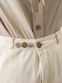 4入組圓扣時尚腰配件