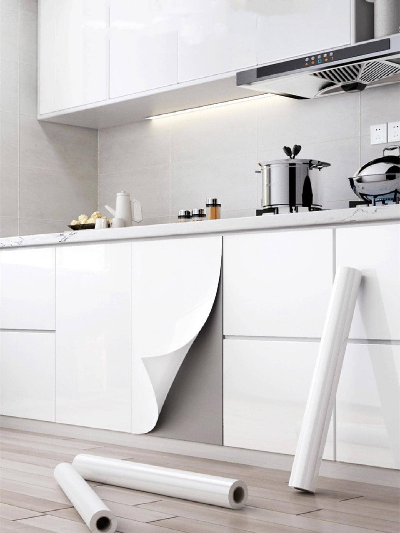 1 miếng dán bếp chống dầu trơn, nhãn dán, decal dán tường, decal vinyl trang trí nhà cửa, vật dụng trang trí mùa xuân làm mới ngôi nhà của bạn, nhãn dán trang trí Rama