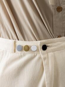 Phụ kiện thắt lưng thời trang 4 chiếc khóa tròn - Nhiều màu - Xem 2