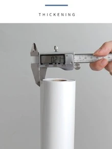 1 rollo de pegatina a prueba de aceite para la cocina, pegatinas, vinilos decorativos para el hogar, decoración de primavera para refrescar tu hogar, pegatinas decorativas para fiestas, regalos de cumpleaños y graduación - Blanco - Ver 5