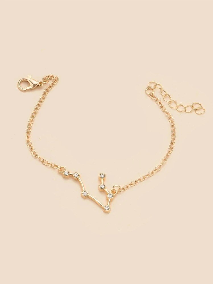 12 Constellation Decor Bracelet - Yellow Gold - View 2