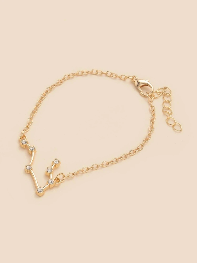 12 Constellation Decor Bracelet - Yellow Gold - View 3