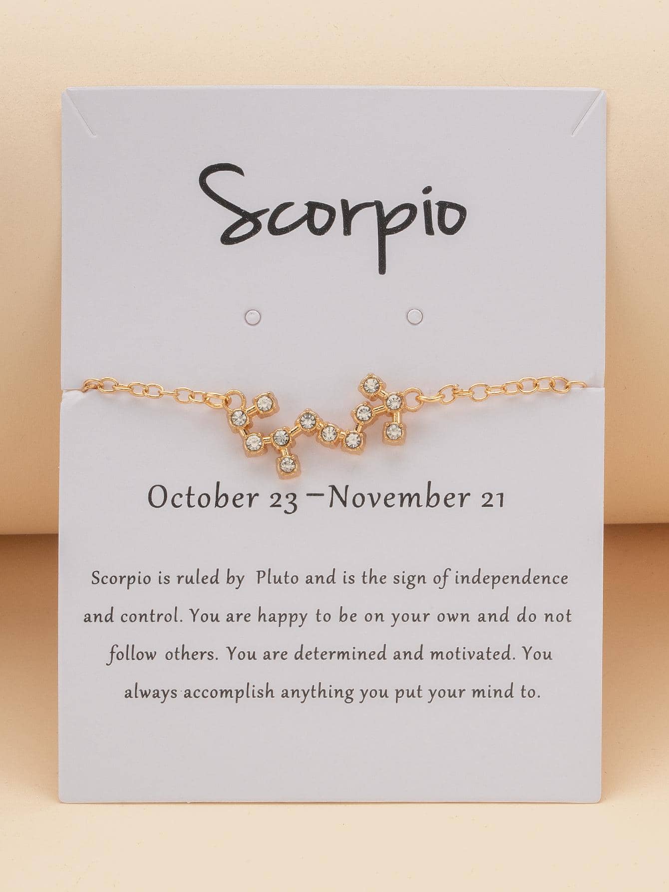 12 Constellation Decor Bracelet - Yellow Gold - View 9