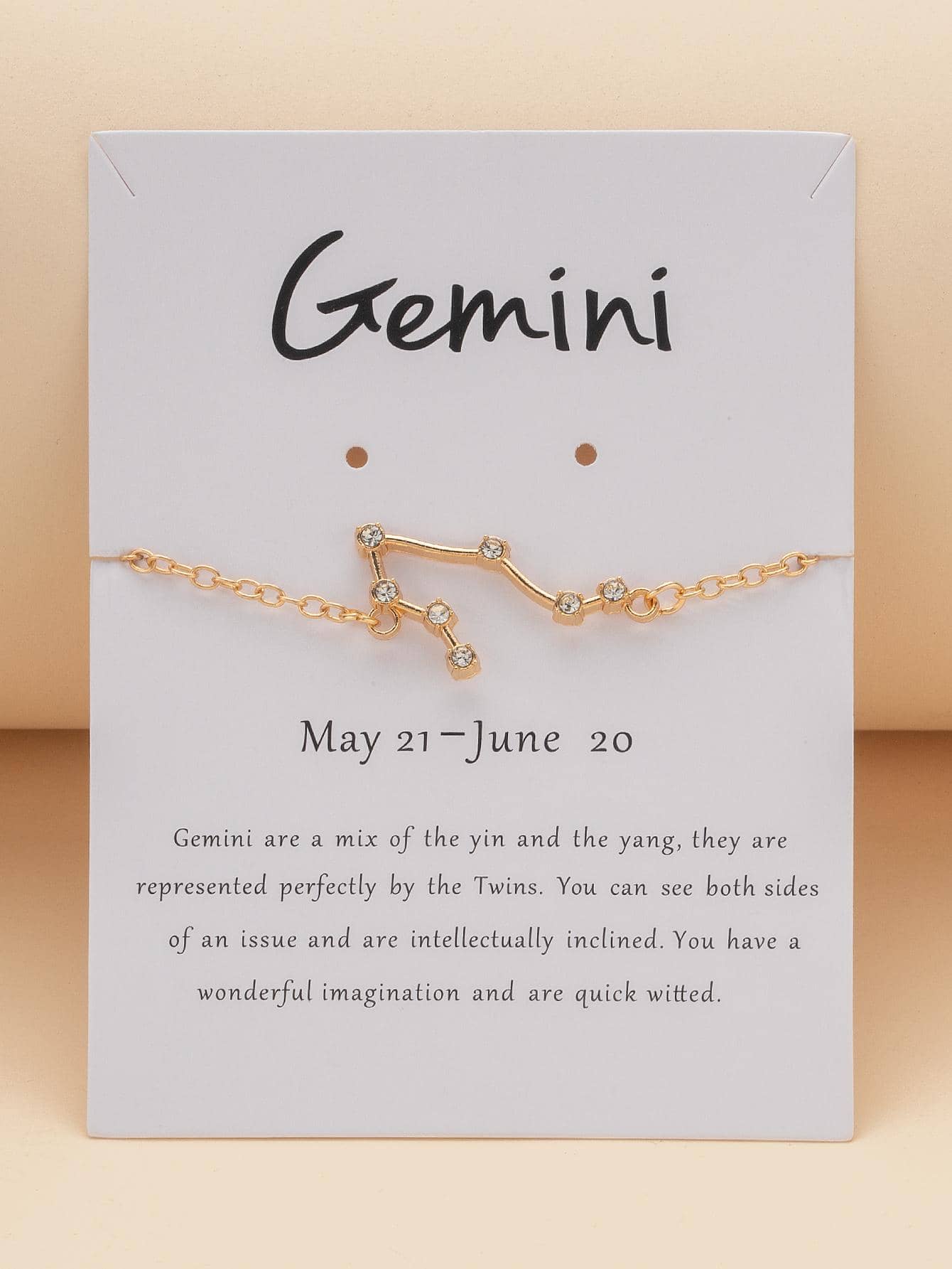 12 Constellation Decor Bracelet - Yellow Gold - View 5