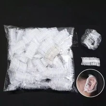 200pcs Disposable Shower Waterproof Ear Protector Cover - Clear - View 4