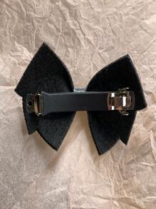 Rhinestone Bow Decor Hair Clip Royal Valentine's Day Claw Clips Hair Claws Hair Barrettes, School Stuff, Elegant, College, Bows, Cute, Hair Accessories, Head Accessories, Hair Accessories For Women - White - View 6