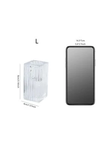 1 giá đỡ nến trong suốt - Trong sáng - Xem 8