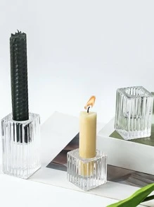1 giá đỡ nến trong suốt - Trong sáng - Xem 3