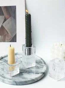 1 giá đỡ nến trong suốt - Trong sáng - Xem 4
