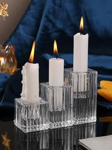 1 giá đỡ nến trong suốt - Trong sáng - Xem 1