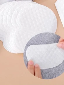 10 piezas Pegatina desechable axila sudor absorbente - Blanco - Ver 1