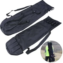 Fishing Rod Carrier Fishing Reel Organizer Pole Storage Bag for Fishing and Traveling,A Gift for Family Father, Daughter and Friends - 黑色 - 查看 3