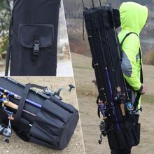 Fishing Rod Carrier Fishing Reel Organizer Pole Storage Bag for Fishing and Traveling,A Gift for Family Father, Daughter and Friends - 黑色 - 查看 10