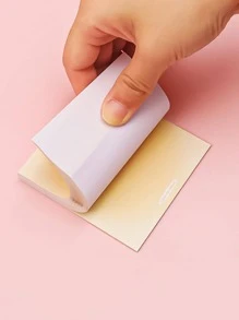 50 cái Giấy Dán Giấy Ombre, Tối Giản Dễ Dán Giấy Dán Cho Văn Phòng, Trường Học - Màu vàng - Xem 2