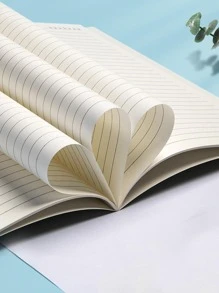 1pc Random Color Notebook, Creative Multi-purpose Journal Notebook For School Student - Baby Blue - View 3