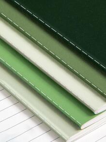 1pc Random Color Notebook, Creative Multi-purpose Journal Notebook For School Student - Baby Blue - View 6