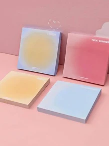 50 cái Giấy Dán Giấy Ombre, Tối Giản Dễ Dán Giấy Dán Cho Văn Phòng, Trường Học - Màu vàng - Xem 4