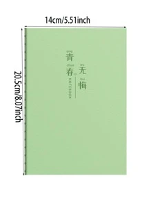 1pc Random Color Notebook, Creative Multi-purpose Journal Notebook For School Student - Baby Blue - View 5