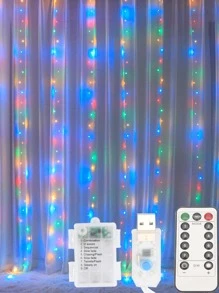 1 dây đèn led hợp kim đồng, đèn trang trí có thể mở rộng cho gia đình - Nhiều màu - Xem 1