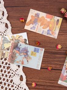 1set Figure Graphic Memo Paper Back To School - Multicolor - View 3