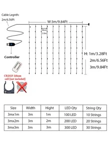 1 dây đèn led hợp kim đồng, đèn trang trí có thể mở rộng cho gia đình - Nhiều màu - Xem 3