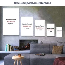 3 Panels Coffee Wall Art Kitchen Home Decor Canvas Print Coffee Cup Pictures Modern Artwork Framed Vintage Still Life Painting Wall Decor for Coffee Shop Dining Room - Tác phẩm nghệ thuật-01 - Xem 8