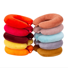 Gối Chữ U Gối Cổ Trại Gối Cổ Máy Bay Du Lịch Thường Chuẩn Bị Gối Cổ Cổ Gối Cột Sống Cổ Màu Ngẫu Nhiên Tóc - Nhiều màu - Xem 4