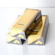 1pc Solid Color Money Box - Gold - View 2