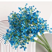 1pc Gypsophila nhân tạo - Màu xanh hải quân - Xem 2