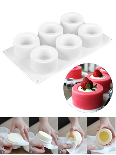 1 szt. 6 otworów foremka do ciasta