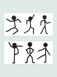 1入組木頭益智玩具 - 黑色 - 查看 2