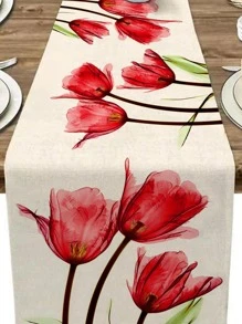 Hoa Tulip Tím Mùa Xuân Để Bàn Cờ Mùa Hè Theo Mùa Kỷ Niệm Ngày Lễ Nhà Bếp Trang Trí Trong Nhà Và Ngoài Trời Trang Trí Tiệc Tại Nhà - Nhiều màu - Xem 1