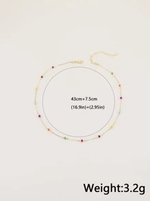 Vòng cổ trang trí hạt - Nhiều màu - Xem 3