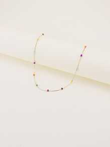 Vòng cổ trang trí hạt - Nhiều màu - Xem 2