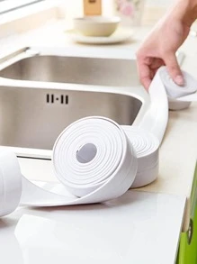 Băng niêm phong trơn 1 cuộn - trắng - Xem 5