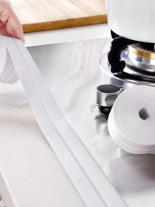 Băng niêm phong trơn 1 cuộn - trắng - Xem 6