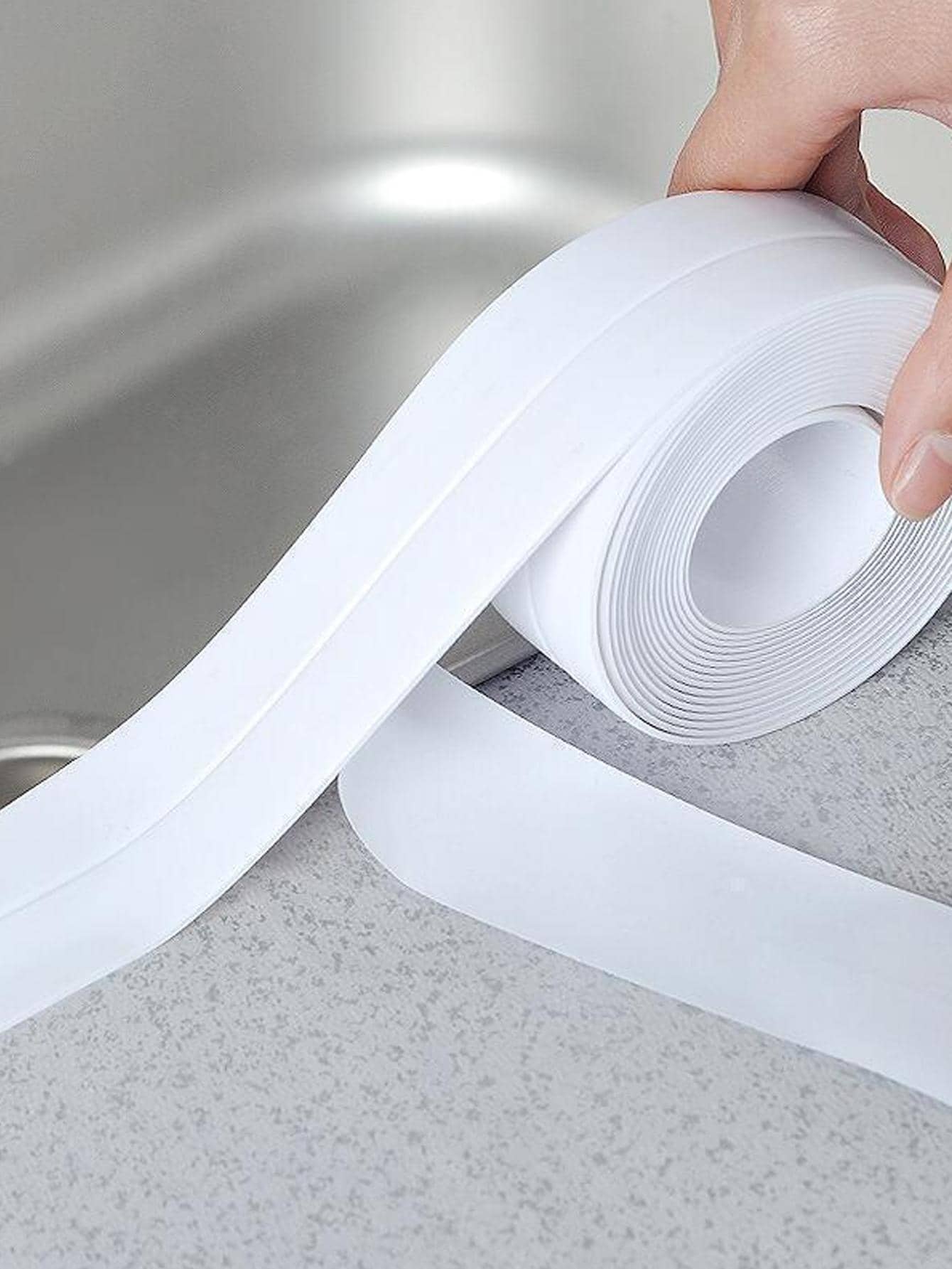 Băng niêm phong trơn 1 cuộn - trắng - Xem 1