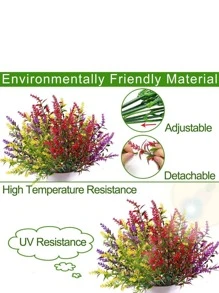 Bó hoa nhân tạo 8 cái - Nhiều màu - Xem 4