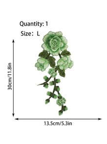 1入組花朵設計DIY貼布 - 彩色 - 查看 5