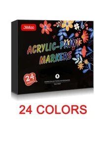 1套字母圖案記號筆 - 彩色 - 查看 9