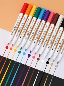 1套字母圖案記號筆 - 彩色 - 查看 3