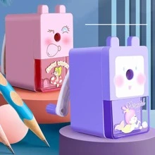 1 pieza Sacapuntas con estampado de dibujos animados - Azul Marino - Ver 7