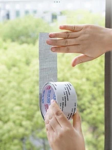 Băng keo sửa chữa cửa sổ màn hình 1 cuộn - màu đen - Xem 1