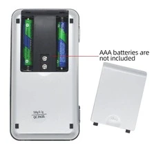 1pc ABS Electronic Scale, Daily Silver Portable Digital Scale For Kitchen - Grey - View 8