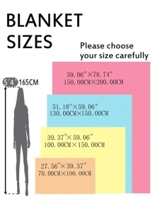 1 Chăn Họa Tiết Hoạt Hình Ếch Dễ Thương Chất Liệu Vải Đa Kích Thước Chăn Giữ Ấm Cho Gia Đình - Nhiều màu - Xem 5