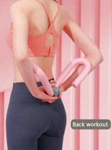 Pelvic Floor Muscle Trainer Leg Slimming Device Thigh Master Inner Thigh Workout Equipment Exercise Massager(random Color) - Pink - View 5