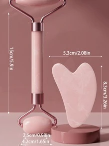 2入組白色ABS健身身體按摩器 - 白色 - 查看 3