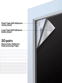 窗簾 - 黑色 - 查看 3